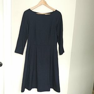 Hm fully lined navy dress
